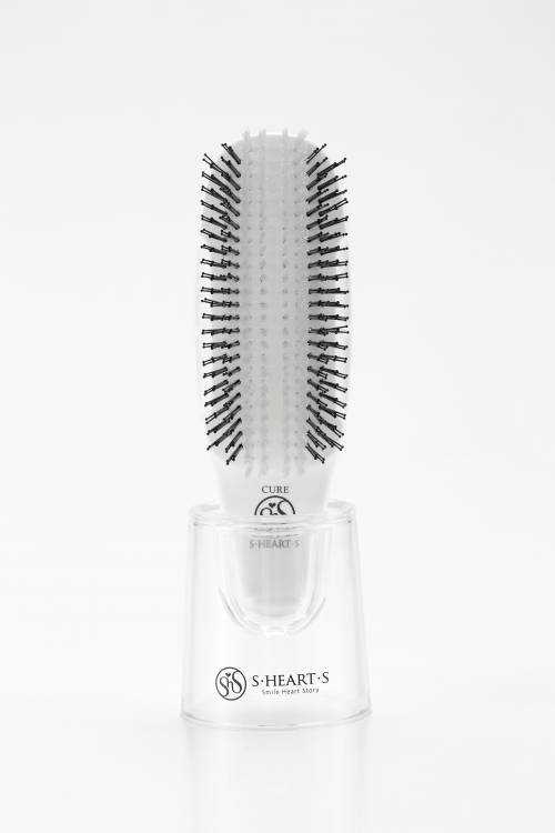 Brosse Scalp brush cure white soins capillaires pour cheveux normaux à épais.